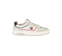 Tommy Hilfiger White Leather Men Sneaker - EU45/US12