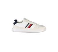 Tommy Hilfiger White Leather Men Sneaker - EU46