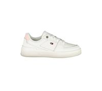 Tommy Hilfiger White Leather Women Sneaker - EU36/US6