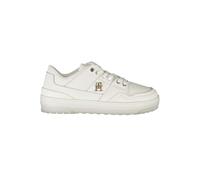 Tommy Hilfiger White Leather Women Sneaker - EU37/US7