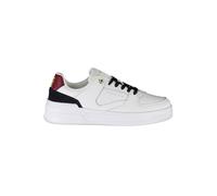 Tommy Hilfiger White Leather Women Sneaker - EU38/US8