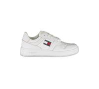 Tommy Hilfiger White Leather Women Sneaker - EU38/US8