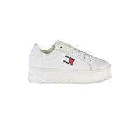 Tommy Hilfiger White Leather Women Sneaker - EU40/US10