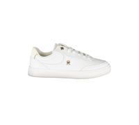 Tommy Hilfiger White Leather Women Sneaker - EU40/US10