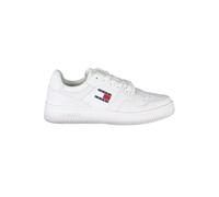 Tommy Hilfiger White Leather Women Sneaker - EU40/US10