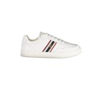 Tommy Hilfiger White Leather Women Sneaker - EU40/US10