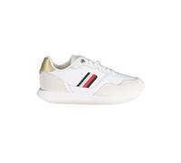 Tommy Hilfiger White Leather Women Sneaker - EU41/US11