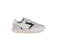 Tommy Hilfiger White Leather Women Sneaker - EU41/US11