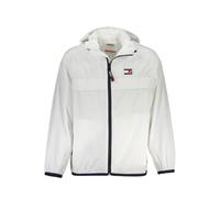 Tommy Hilfiger White Nylon Men's Waterproof Jacket - S