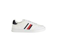 Tommy Hilfiger White Polyester Men Sneaker - EU43/US10