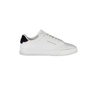 Tommy Hilfiger White Polyethylene Men Sneaker - EU45/US12