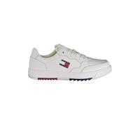 Tommy Hilfiger White Polyethylene Men Sneaker - EU45/US12
