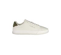 Tommy Hilfiger White Polyurethane Men Sneaker - EU43/US10