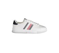 Tommy Hilfiger White Polyurethane Men Sneaker - EU43/US10