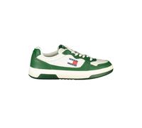 Tommy Hilfiger White Polyurethane Men Sneaker - EU45/US12