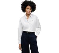 Tommy Hilfiger Women Shirts Summer Poplin LS Boxy SHIRTWW0WW49940 White (TH Optic White), 18