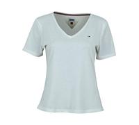 Tommy Hilfiger Women's Tjw Slim Jersey V Neck T-Shirt (Pack of 1)