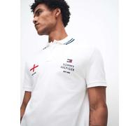 Tommy Hilfiger - World Cup England - Polo bianca-Bianco 44