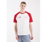 Tommy Hilfiger x Cadillac F1 - T-shirt con tachimetro bianca e rossa-Bianco 52