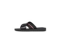 TOMMY HILFIGER Zoccoletto 'CRISS' marino / rosso scuro / nero / bianco Uomo TOMMY HILFIGER 40 marino / rosso scuro / nero / bianco