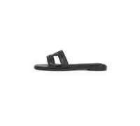 Tommy Hilfiger - TH LOGO STRAP MULE Nero - Zoccoli 40 Nero