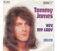 TOMMY JAMES - calico / hey, my lady 45 rpm single