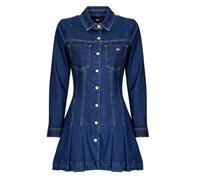 Tommy Jeans Abito corto DENIM PLEATED TRUCKER DRESS in Marine EU M