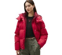 Tommy Jeans Alaska Grid Down W - giacca tempo libero - donna M Red woman