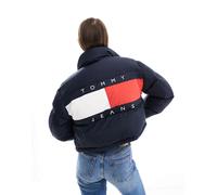 Tommy Jeans - Alaska - Piumino blu navy con logo a bandiera XL
