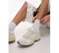 Tommy Jeans - Archive 97 - Sneakers rétro bianche e crema-Bianco 36