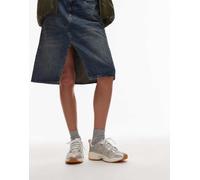 Tommy Jeans - Archive 97 - Sneakers rétro bianco sporco e argento con suola in gomma 38