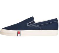 Tommy Jeans Archive Vulc. Y2k Slip on Em0em01675, Basso Top Uomo, Blue (Dark Night Navy), 45 EU
