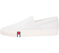 Tommy Jeans Archive Vulc. Y2k Slip on Em0em01675, Basso Top Uomo, White (Ivory), 43 EU