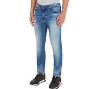Tommy Jeans Austin Slim Tapered WLBS DM0DM09555 Pantaloni di Jeans, Blu (Wilson Light Blue Stretch), 38W / 34L Uomo