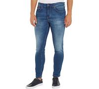 Tommy Jeans Austin Slim Tapered Wmbs Dm0Dm09550, Pantaloni di jeans Uomo, Blu (Wilson Mid Blue Stretch), 28W / 32L