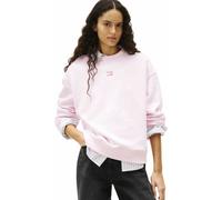TOMMY JEANS Badge W - felpa - donna Light Pink M