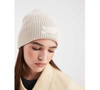 Tommy Jeans - Berretto écru con logo ricamato-Bianco One Size