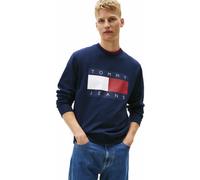 TOMMY JEANS Big Flag M - maglione - uomo Blue L