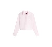 Tommy Jeans, ,Blouses & Shirts ,Donna ,Rosa ,S Relaxed Fit Cropped Poplin Shirt