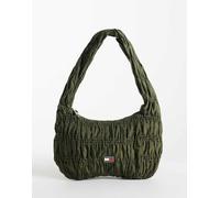 Tommy Jeans borsa a spalla urban arricciata color kaki-Verde One Size