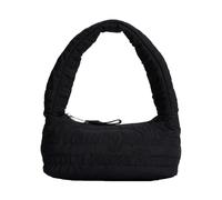 Tommy Jeans - Borsa a tracolla trapuntata con ricamo retrò - - Bags - Donna - Nero - ONE SIZE