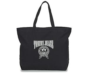 Tommy Jeans Borsa Shopping TJW CANVAS TOTE in Nero Unica