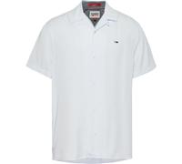 Tommy Jeans - Camicia a Maniche Corte - - Shirts - Uomo - Blu - S