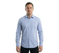 Tommy Jeans Uomo Camicia Original Stretch Shirt Slim Fit