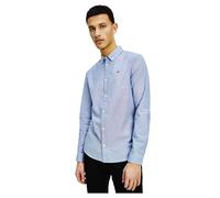 Tommy Jeans Camicia A Maniche Lunghe Slim Stretch Oxford