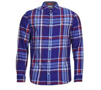 Tommy Jeans Camicia a maniche lunghe TJM CLSC ESSENTIAL CHECK SHIRT in Marine EU L