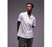 Tommy Hilfiger Tjm Linen Blend Camp Ecru Taglia: M | Outlet | Uomo | Bianco