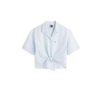 Tommy Hilfiger - Tie Front Shirt - - Blouses & Shirts - Donna - Blu - S