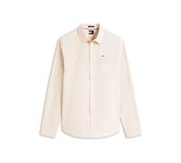 Tommy Jeans Tjm Original Stretch Shirt Dm0dm04405, Camicia a Maniche Lunghe Uomo, Beige (Gulf Sand), S