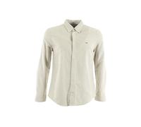Tommy Jeans Camicia Oxford da Uomo Tjm Slim Stripe Ext DM0DM20668 L/S Camicia, Verde (Verde Scuro/Strisce), XS, Verde (Verde Scuro/Strisce), XS